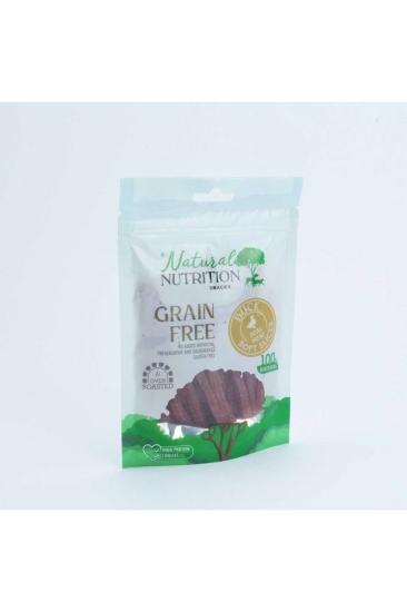 Natural Nutrition Snacks Ördek Eti Yumuşak Şerit Köpek Ödülü 75 Gr