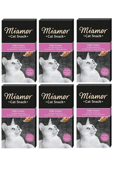 Miamor Cream Malt Maya Kedi Ödülü 6 X 15 gr 6 Lı  Paket