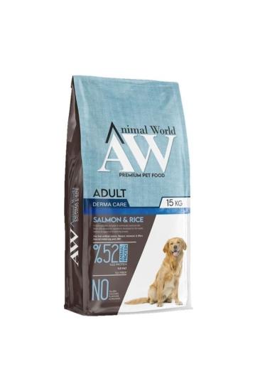 Animal World Somon Balıklı Yetişkin Köpek Maması 15 Kg