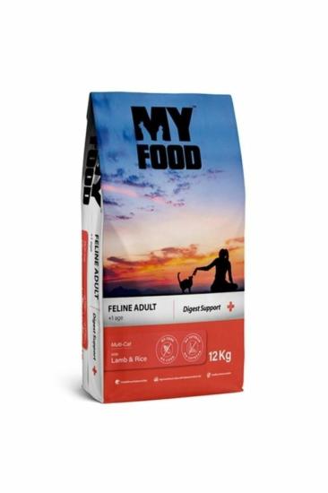 My Food Kuzulu & pirinçli Yetişkin Kedi Maması Digest Support 12 Kg