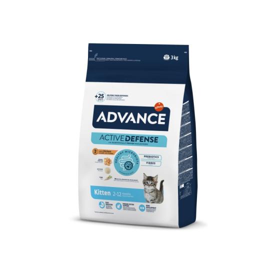 Advance Kitten Yavru Tavuk Etli Kedi Maması 3 Kg