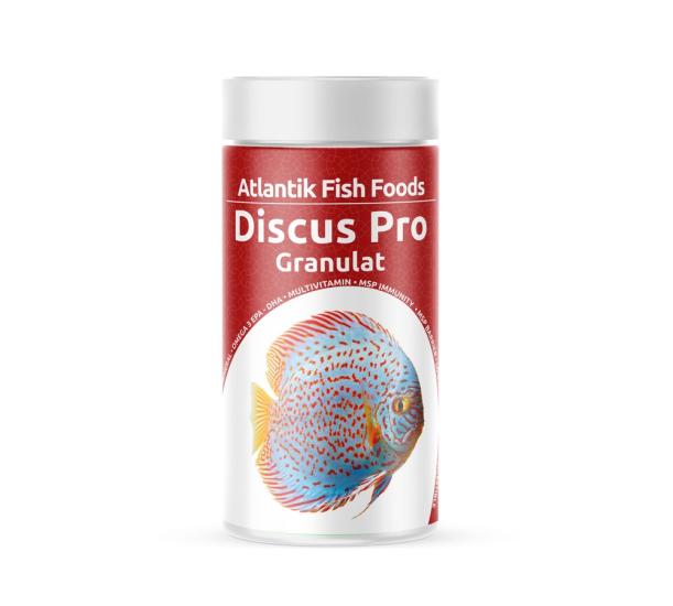 ATLANTİK DİSCUS PRO GRANULAT BALIK YEMİ 250 ML