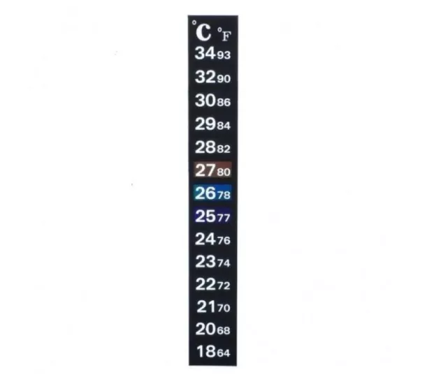 ALİŞPET AKVARYUM DERECE TERMOMETRE YAPIŞAN DÜZ