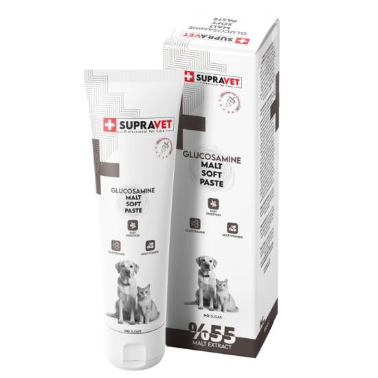 Supravet Glucosamine Kedi Ve Köpek Eklem Sağlığı Güçlendirici Glukozamin Paste 100 Gr