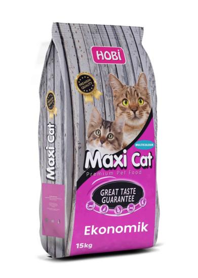 Hobi Ekonomik Renkli Kedi Maması 15 kg
