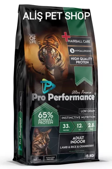 Pro Performance Kuzulu ve Pirinçli Yetişkin Kedi Maması 15 Kg