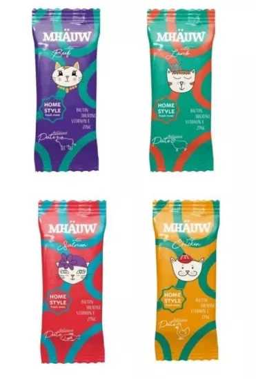 Mhauw Pate Mix Karışık Yetişkin Kedi Pouch 80 Gr X 40 Adet