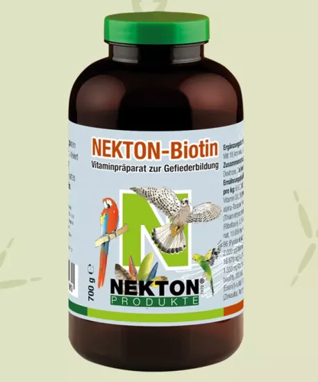 Nekton Biotin Kuşlar İçin Tüy Gelişimi ve Tüy Dökümü Takviyesi 700 Gr