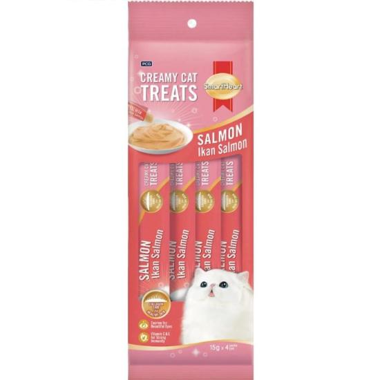 SmartHeart Somonlu Krema Kedi Ödülü 4x15 gr