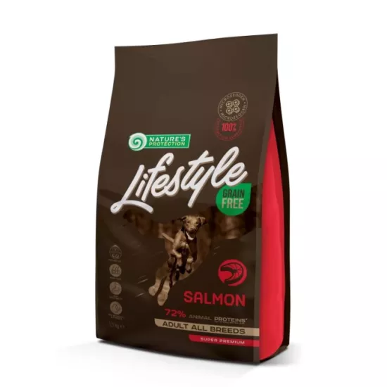 Nature’s Protection Lifestyle Tahılsız Somonlu Yetişkin Köpek Maması 10+2 Kg