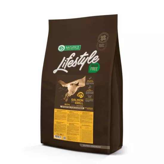 Natures Protection Lifestyle Tahılsız Karides Ve Somonlu Başlangıç Yavru Köpek Maması 10+2 Kg