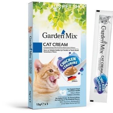 Gardenmix Tavuklu Taurin Krema Kedi Ödülü 5 Li 15 Gr