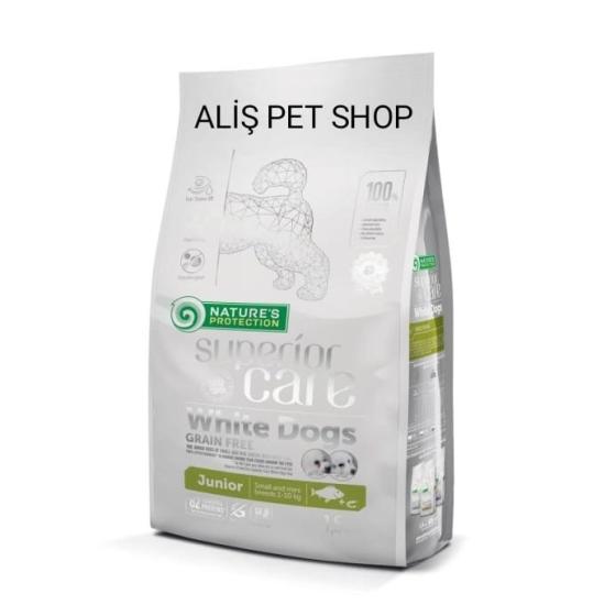 NATURE’S PROTECTİON SUPERİOR CARE WHİTE DOGS JUNİOR ALABALIKLI 1,5KG