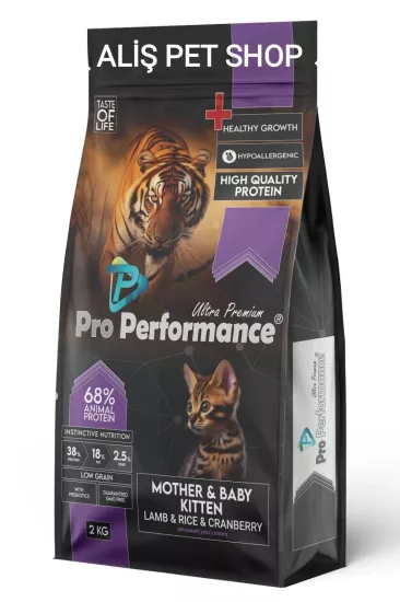 Pro Performance Kuzulu ve Pirinçli Mother & Baby Anne Yavru Kedi Maması 2 Kg