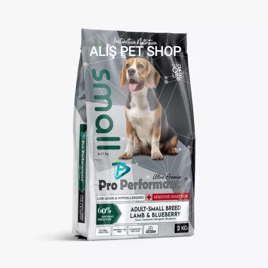 Pro Performance Small Adult Breed Lamb & Blueberry 2 kg