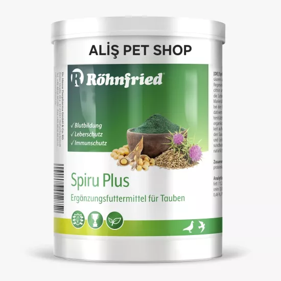 Spiru Plus 450 g - Spirulina, Lecithin & Mariendistel – Immunsystem, Muskelaufbau, Leberunterstützung & Rejenerasyon