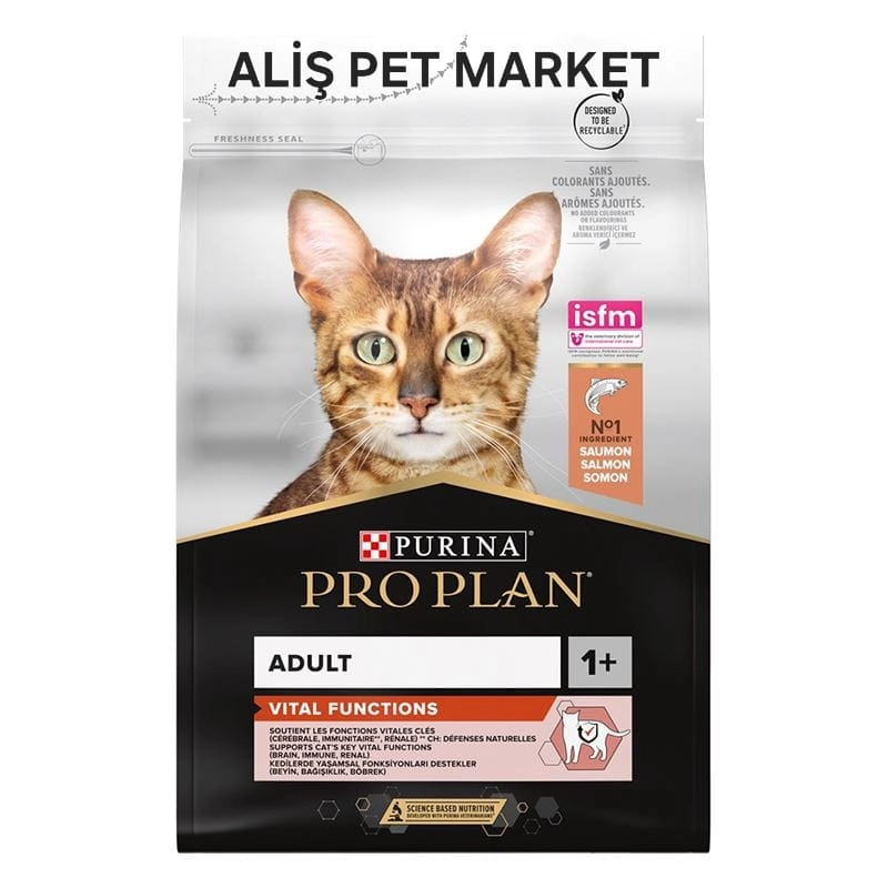 Pro Plan Original Somonlu Pirinçli Yetişkin Kedi Maması 10kg