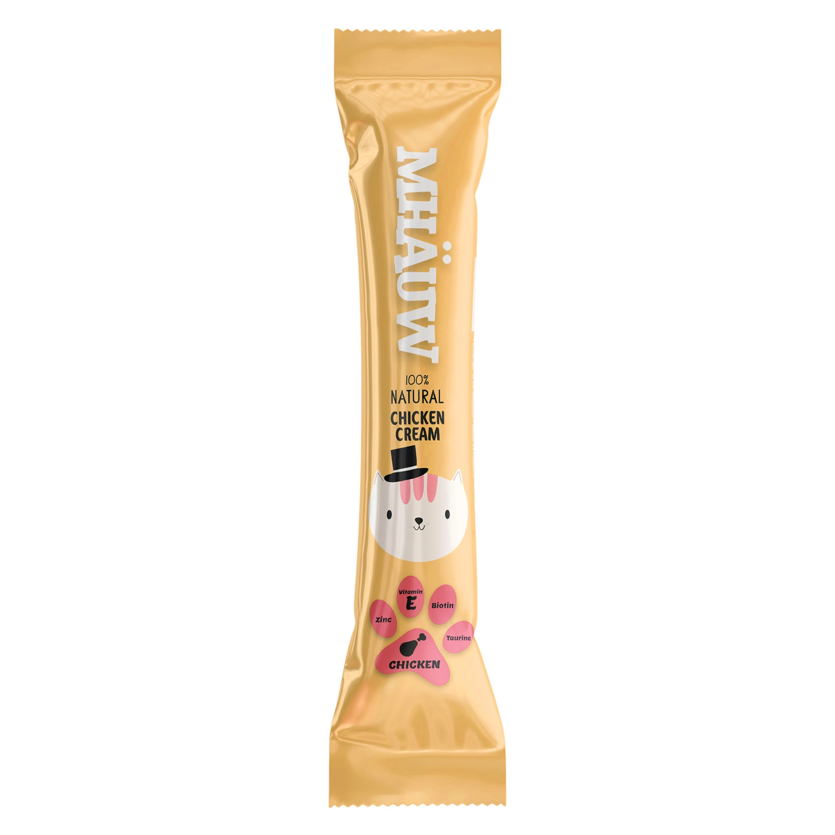 Mhauw Tavuklu Kedi Kreması – 15g x 30