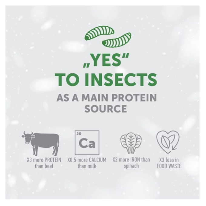 Nature’s Protection Yetıskın Kücük Irk Beyaz Tüylü Köpekler Íçín Tahılsız Larva Proteınlí Tam Mama 1.5 Kg