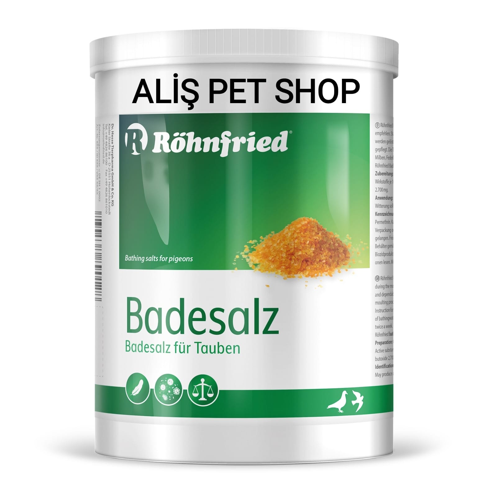Röhnfried Badesalz Banyo Tuzu 800 Gr