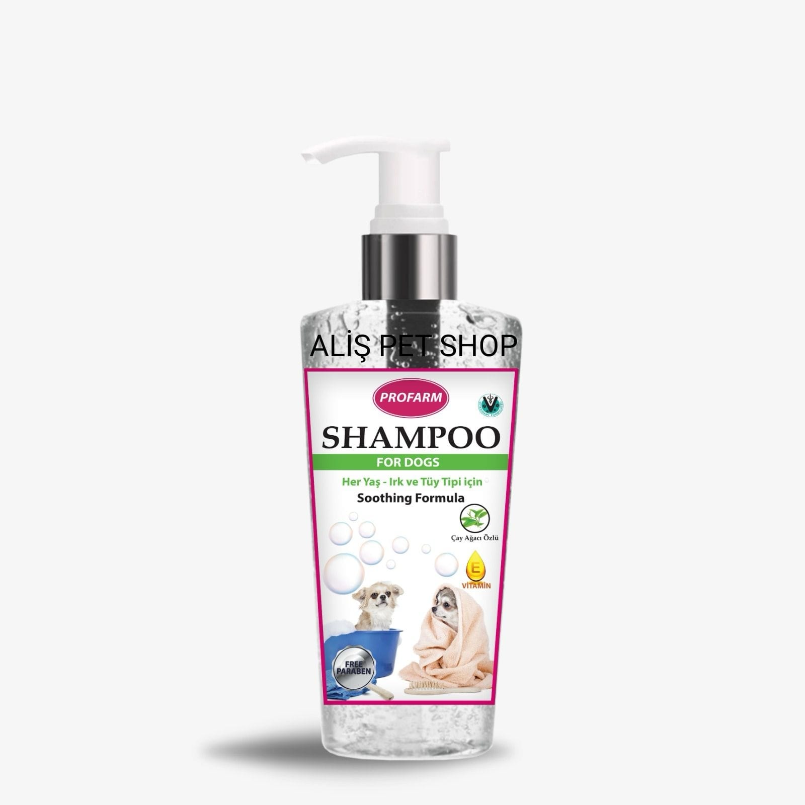 PROFARM TÜM KÖPEK TÜRLERİ İÇİN ŞAMPUAN 250 ml