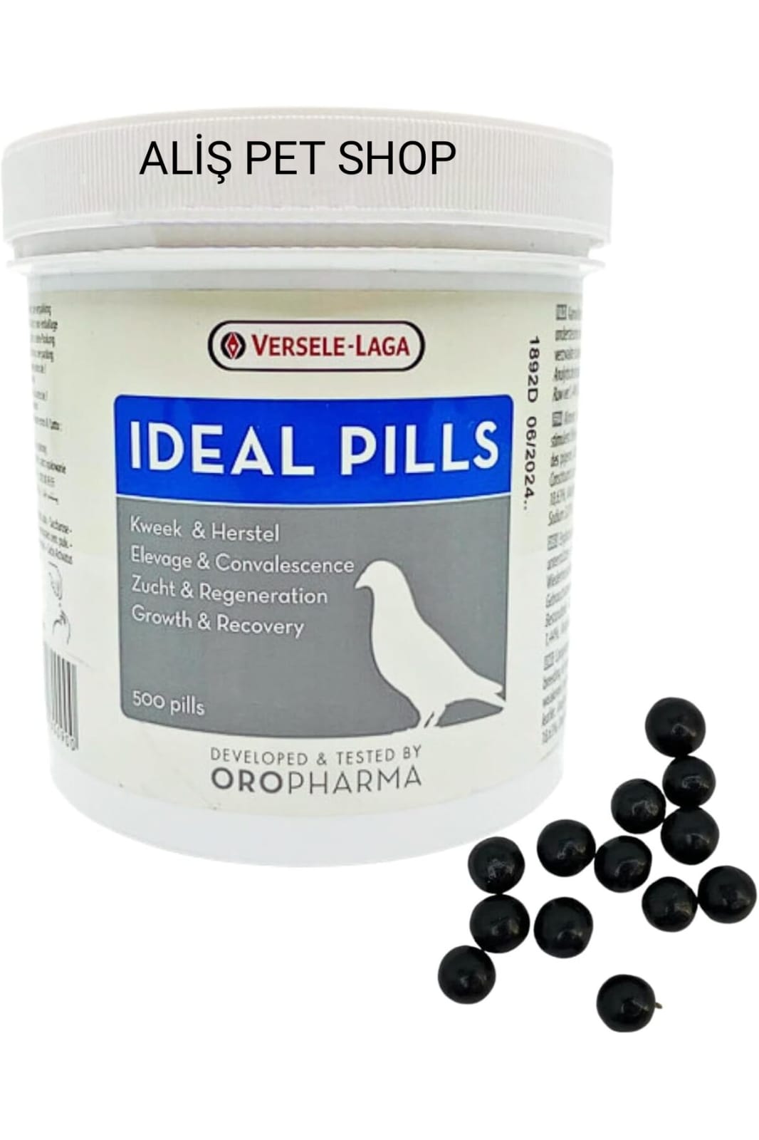 Versele Laga Oropharma Ideal Pills Güvercin kondisyon Hapı 500 Adet