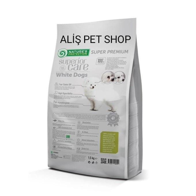 NATURE’S PROTECTİON SUPERİOR CARE WHİTE DOGS JUNİOR ALABALIKLI 1,5KG
