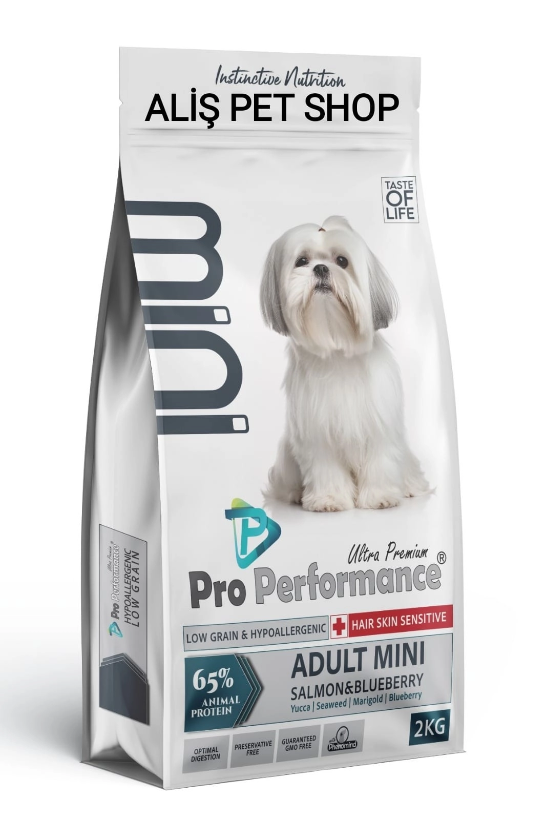 Pro Performance Somonlu ve Yaban Mersinli Küçük Irk Yetişkin Köpek Maması 2 kg